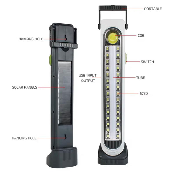 Lampe solaire multi fonction