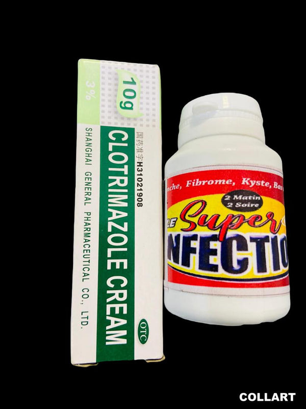 Puissant traitement 2 en 1  contre infections
